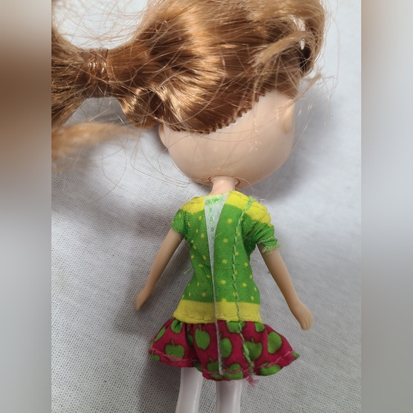 Rare Hasbro 4 1/2” Tall Blythe Doll Littlest Pet Shop 2010 Teal Blue Eyes Aqua - Picture 3 of 3